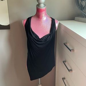 Draped Neck Top